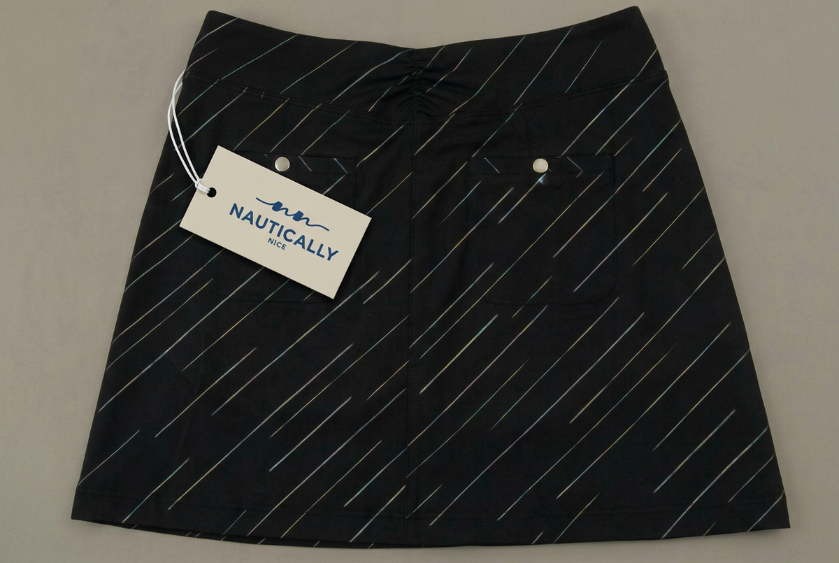 Skort with your Nautically Nice business-card hang tag and white cord